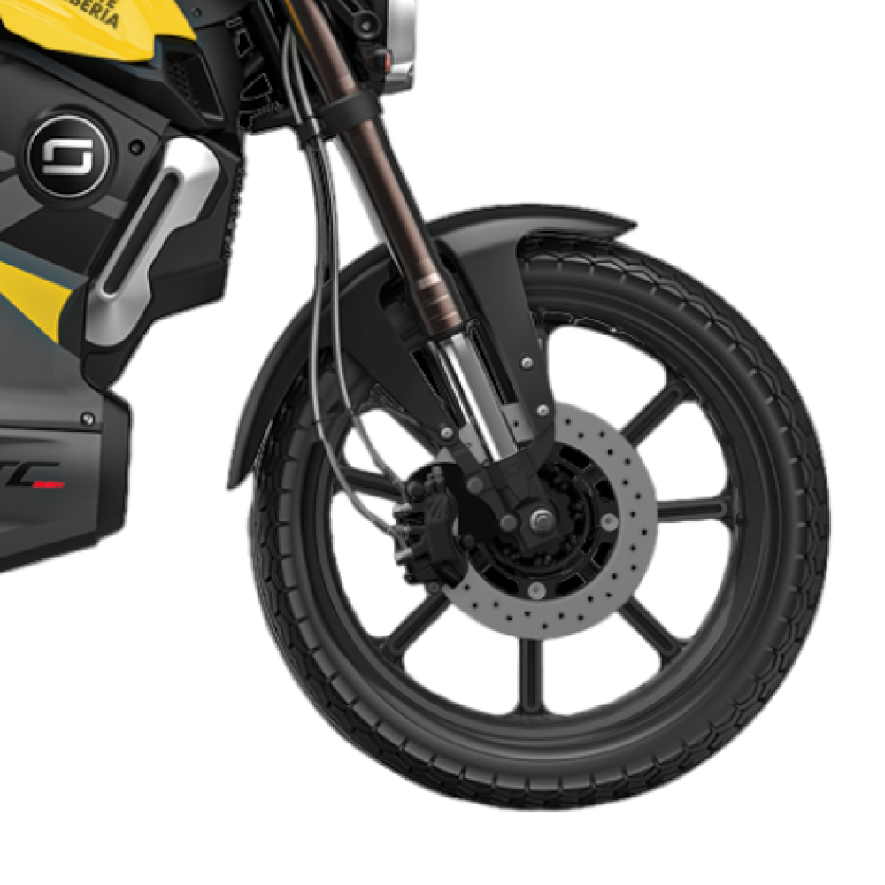 Купить электромотоцикл WHITE SIBERIA SUPER SOCO TC MAX (Жёлтый) по