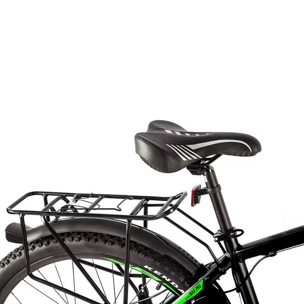 Электровелосипед Eltreco Ultra Max Pro черно-зеленый 10