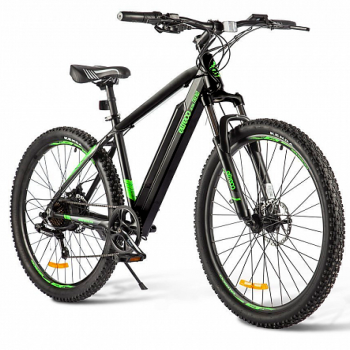 Электровелосипед Eltreco Ultra Trend черно-зеленый