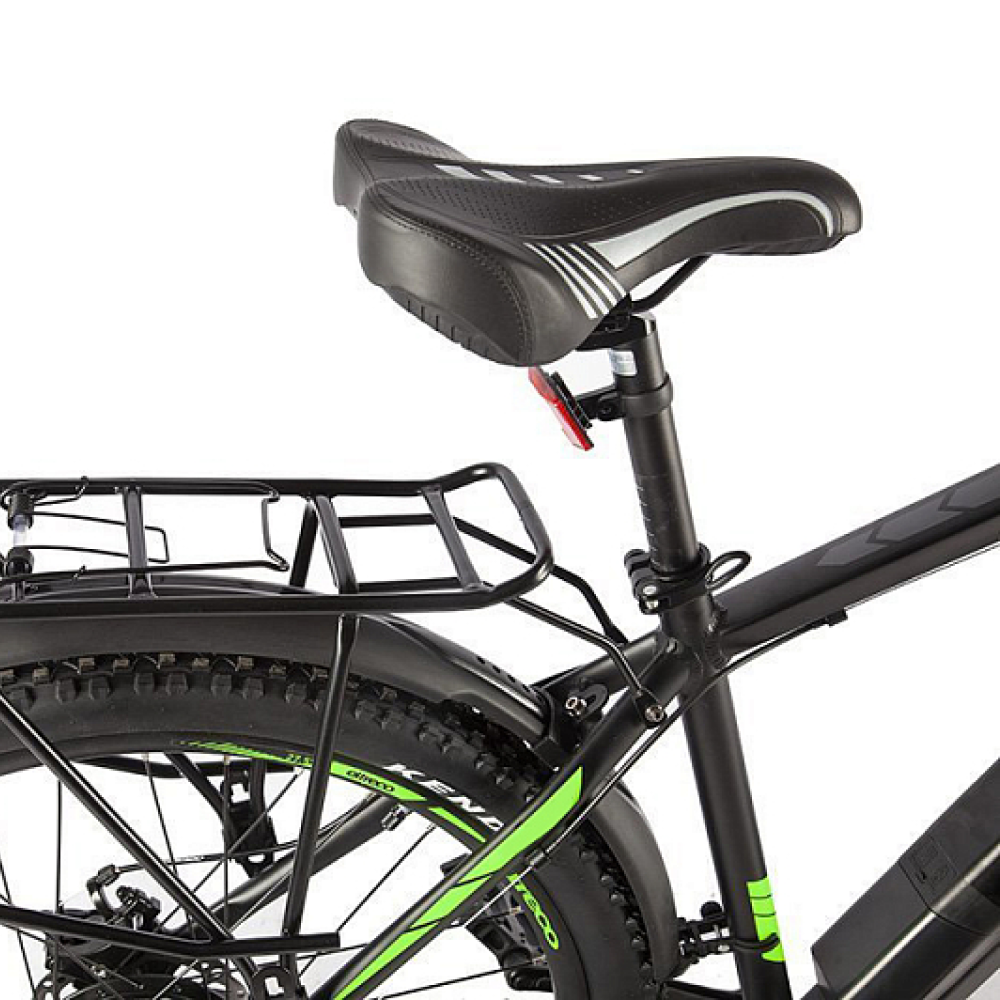 Электровелосипед Eltreco XT 800 Pro (черно-зеленый) 10