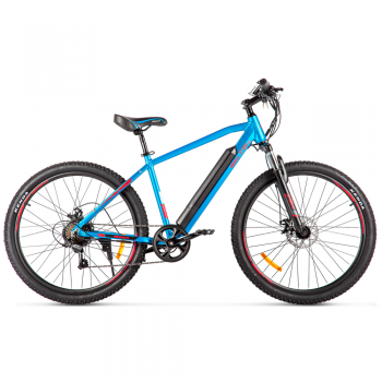 Электровелосипед Eltreco XT 600 Pro (сине-красный)