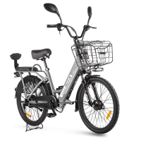 Электровелосипед Green City Gelbert ALFA 1 ST Серый