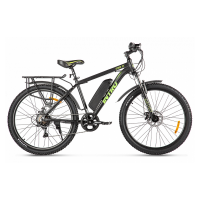 Электровелосипед INTRO Sport XT черно-зеленый