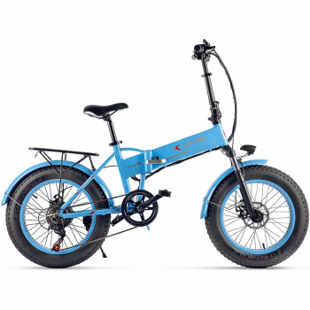 Электровелосипед Kjing Fat синий