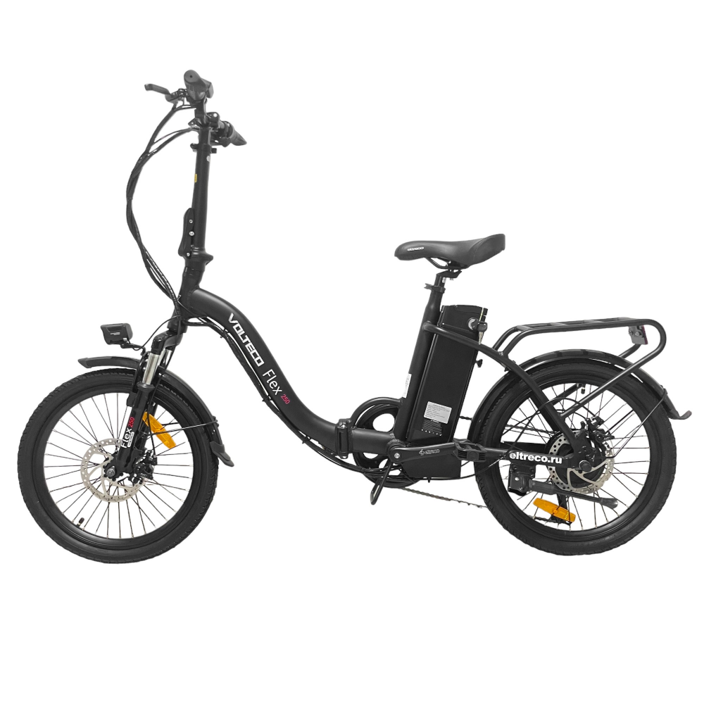 Характеристики Электровелосипед Volteco FLEX черный 1