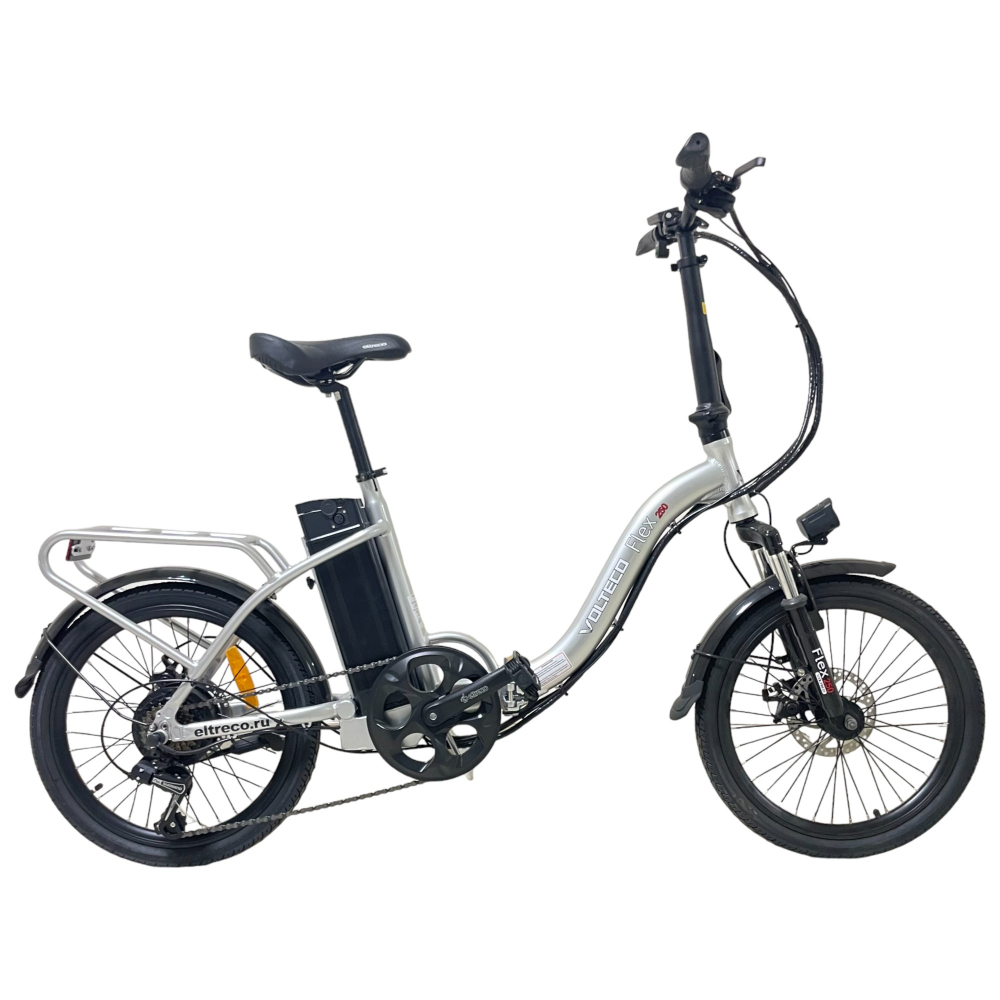 Характеристики Электровелосипед Volteco FLEX серебристый 5