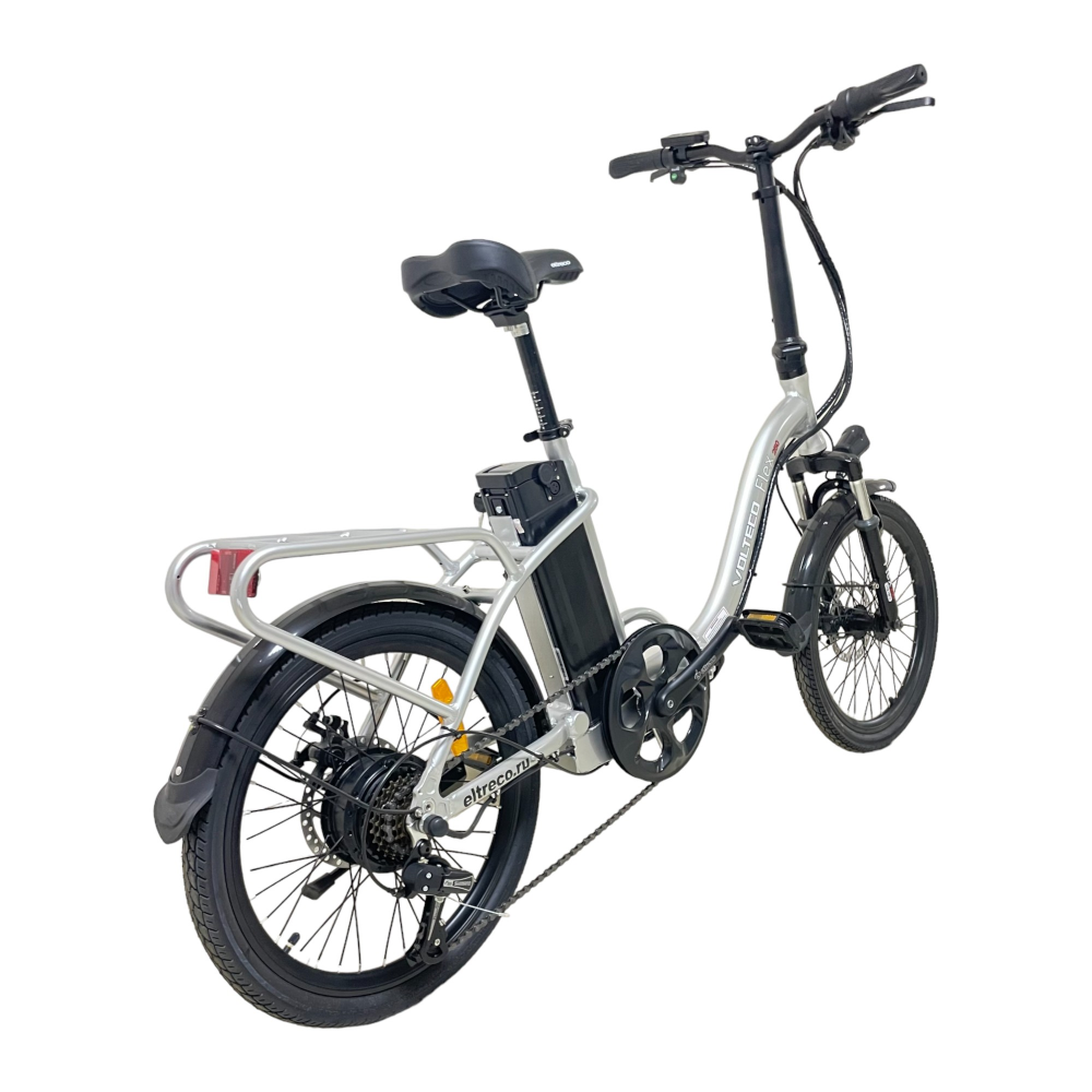 Характеристики Электровелосипед Volteco FLEX серебристый 4