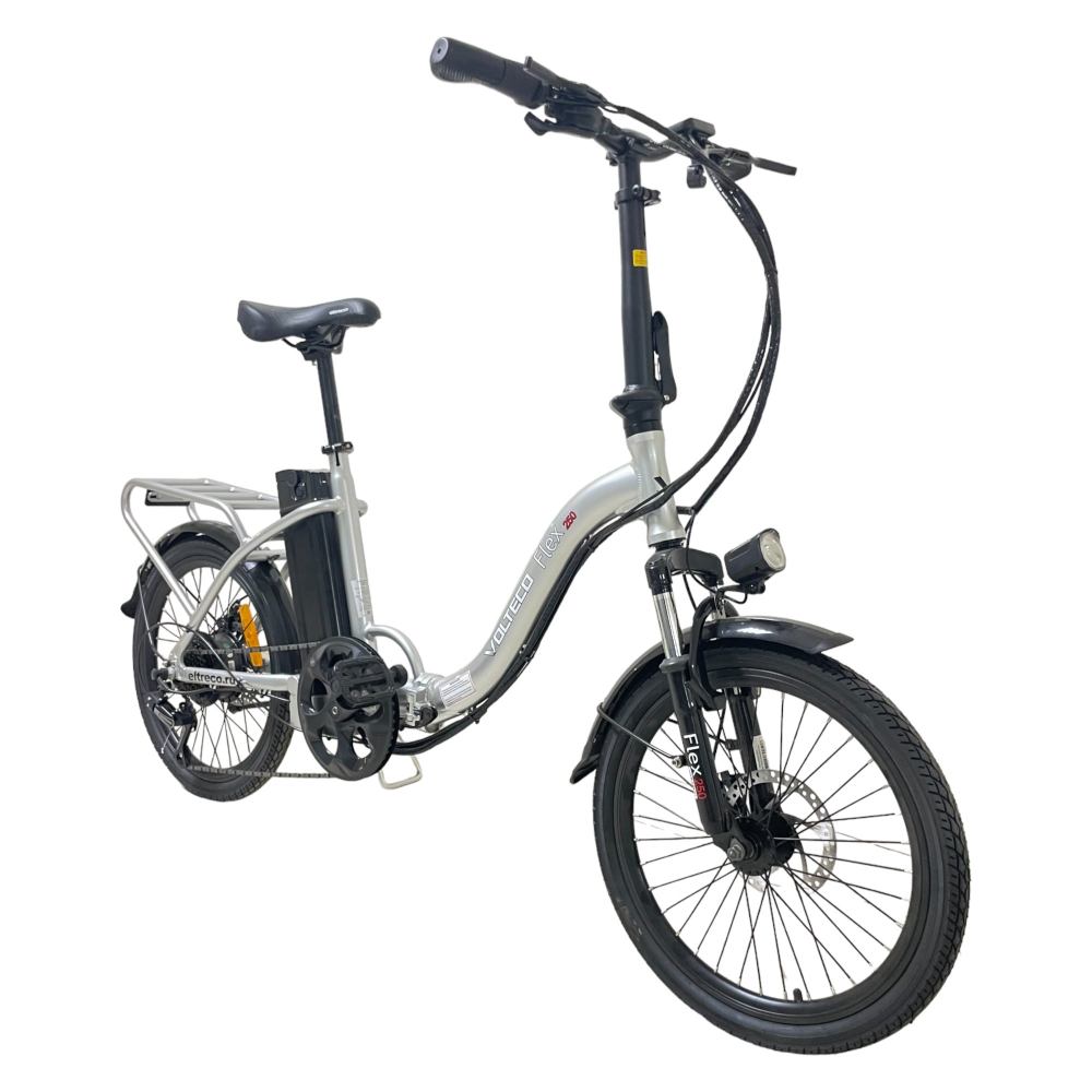 Характеристики Электровелосипед Volteco FLEX серебристый 6