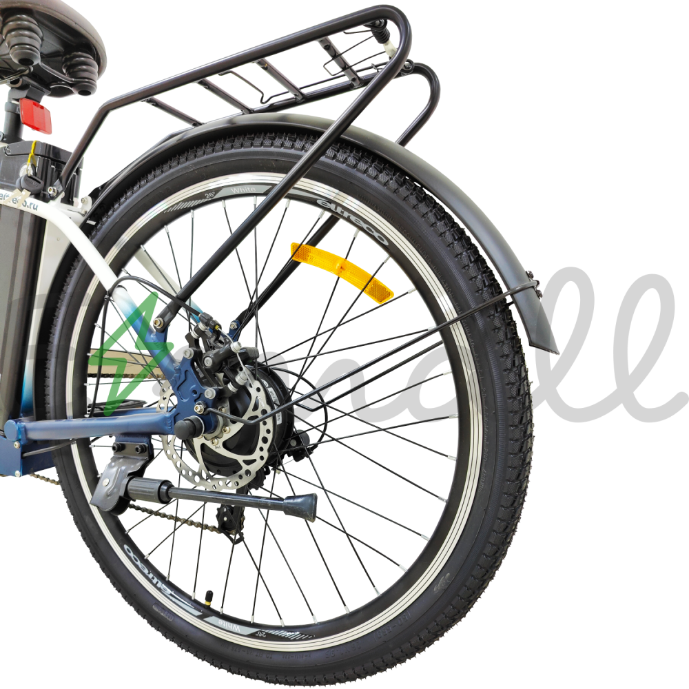 Электровелосипед велогибрид Eltreco White 250W Синий 14