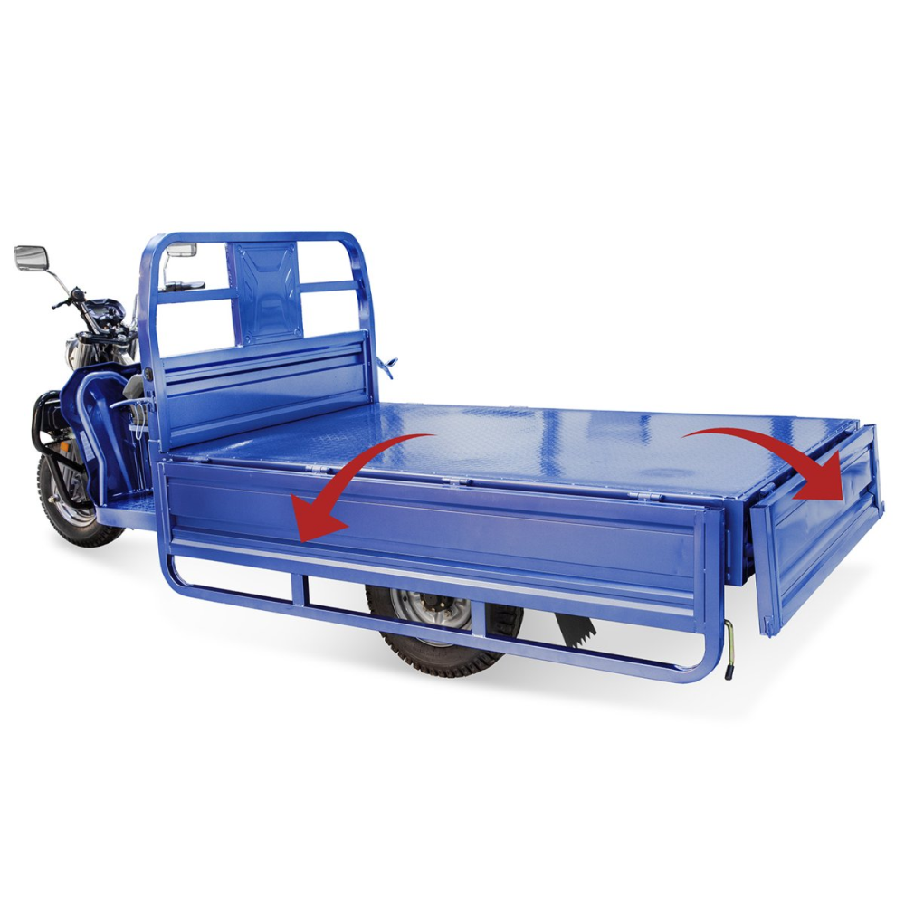 Грузовой электротрицикл Rutrike Эксперт ПРО 2000 Серый 2