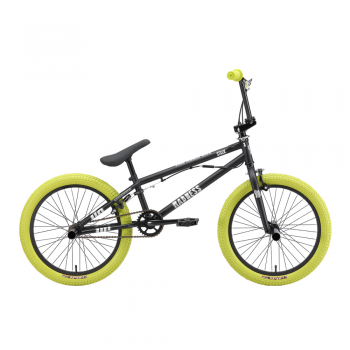 Велосипед BMX Stark Madness 2 2024 черно-желтый