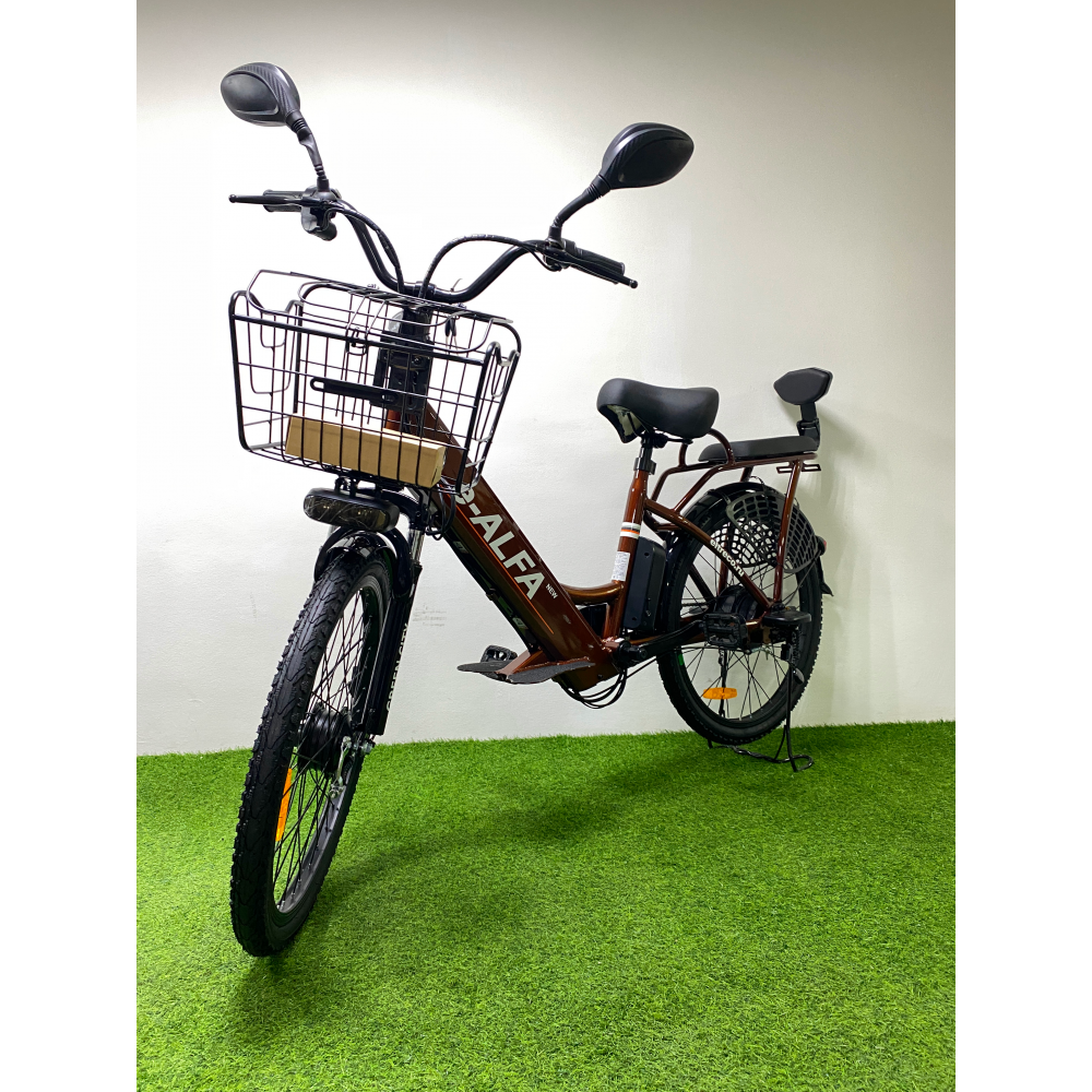 Электровелосипед Green City e-ALFA new, общий вид