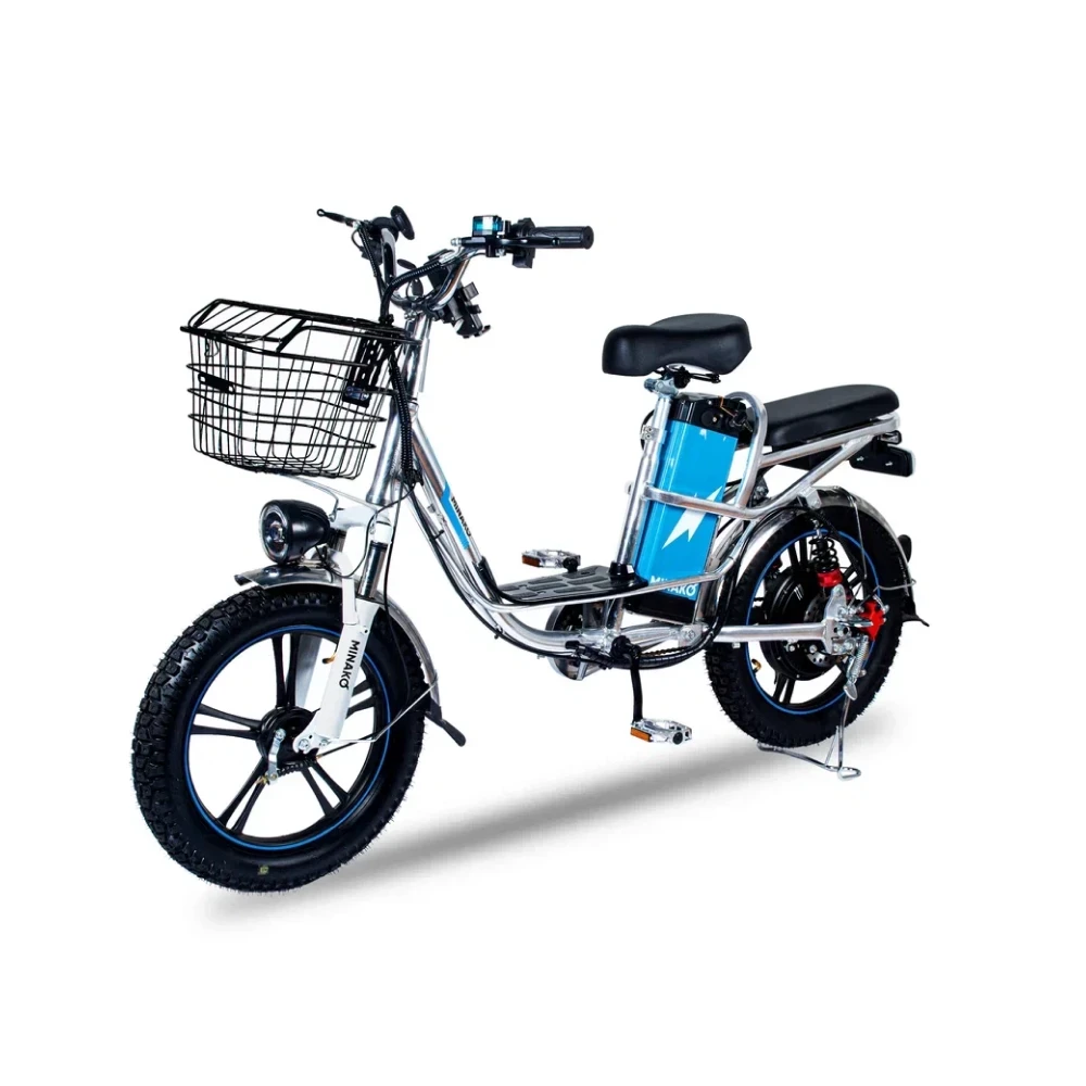 Электровелосипед Minako V8 ECO 15 Ah, общий вид