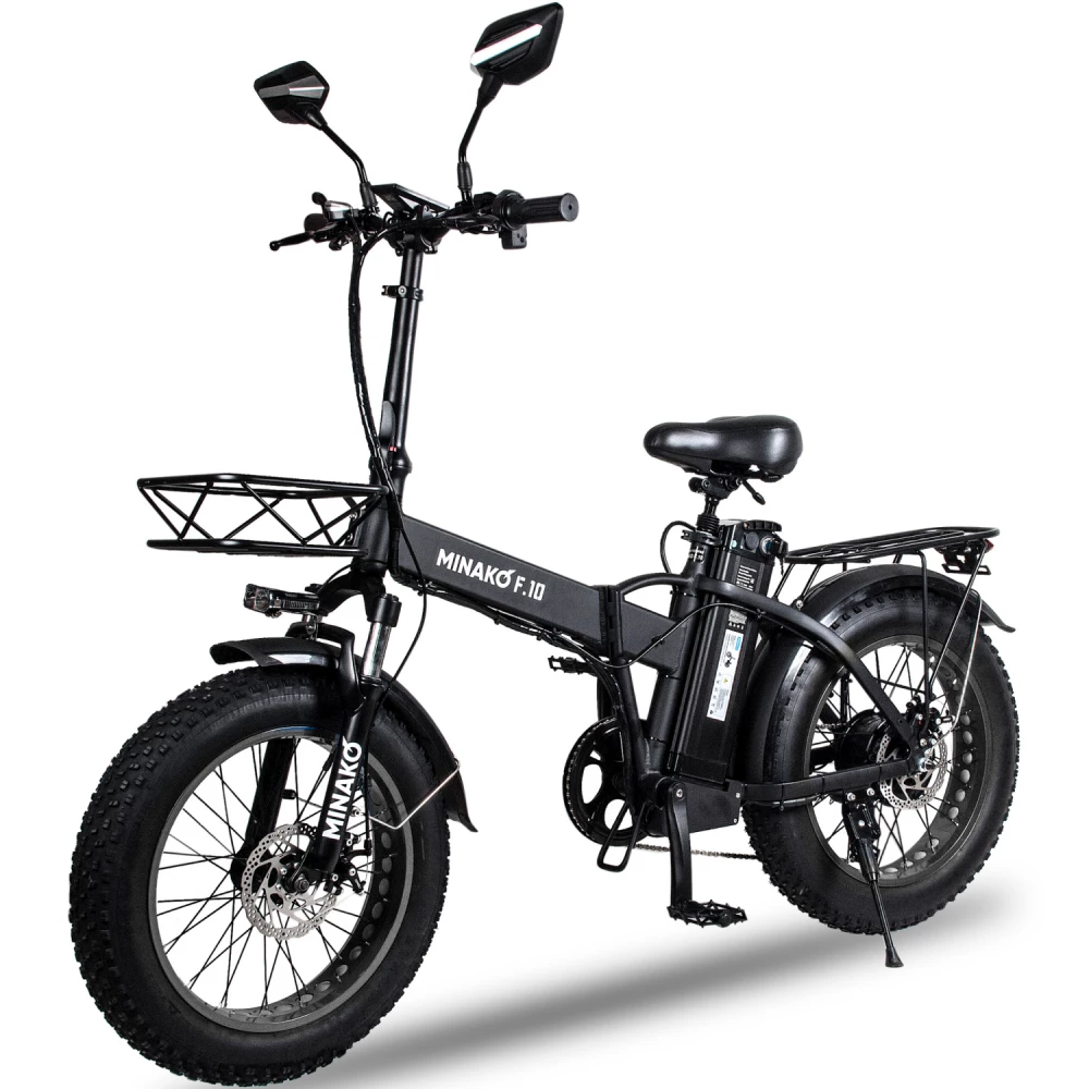 Электровелосипед Minako F10, общий вид