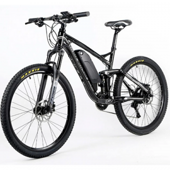 Электровелосипед Twitter AM26-E1 черно-серый