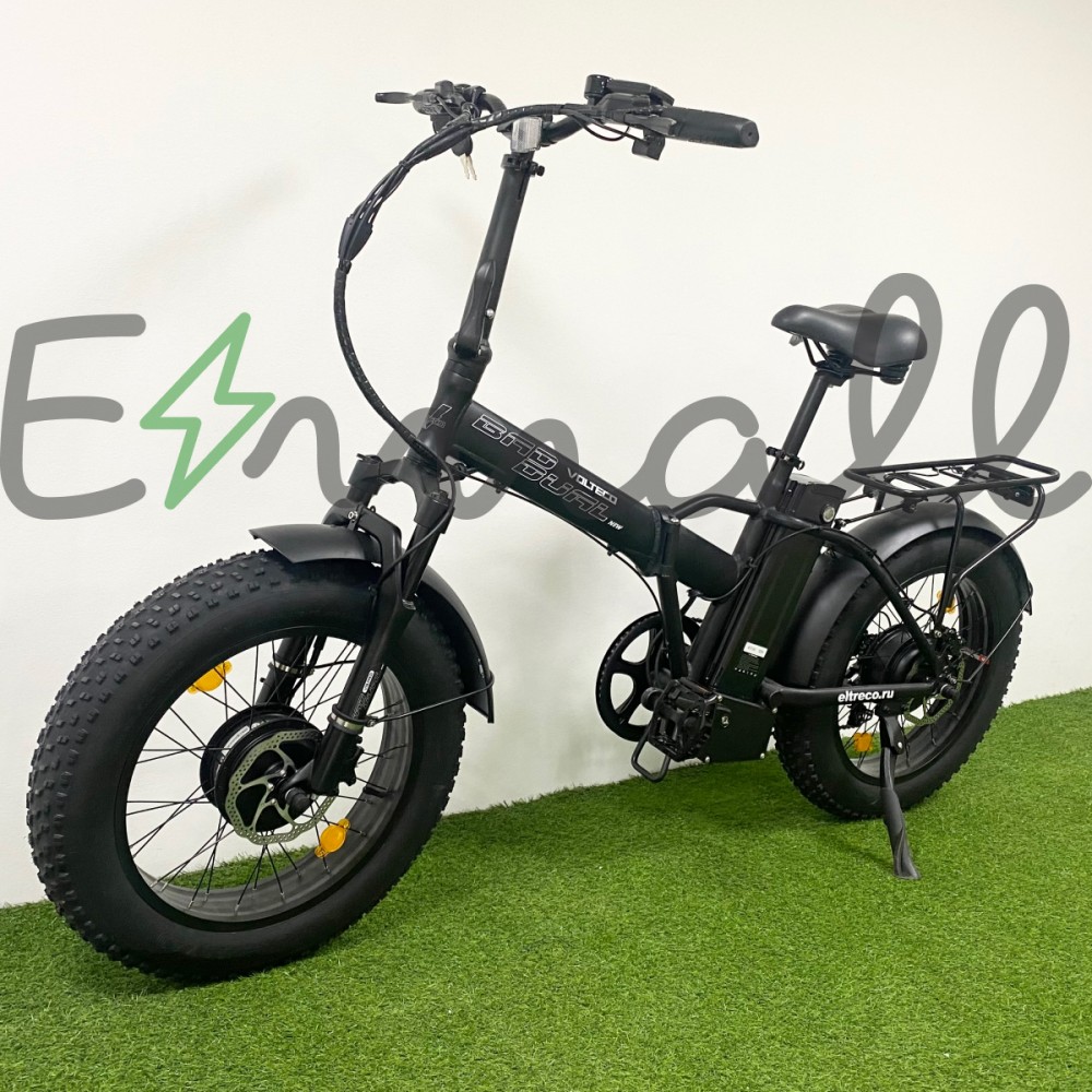 Электровелосипед VOLTECO BAD DUAL NEW Черный 1