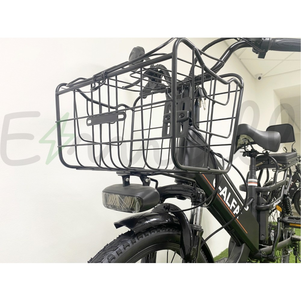 Электровелосипед велогибрид GREEN CITY e-ALFA GL Черный 13