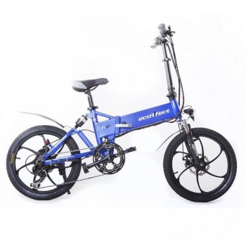 Электровелосипед Ecoffect F1 Премиум Синий