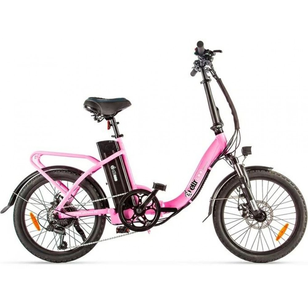 Электровелосипед Eltreco WAVE UP! розовый