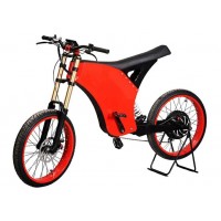 Электровелосипед E-motions MegaVolt De Lux черно-красный