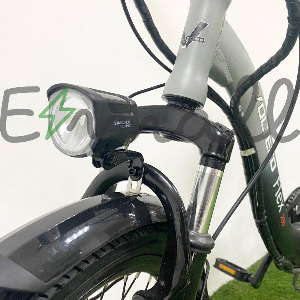 Электровелосипед Volteco FLEX Черно-серый 4