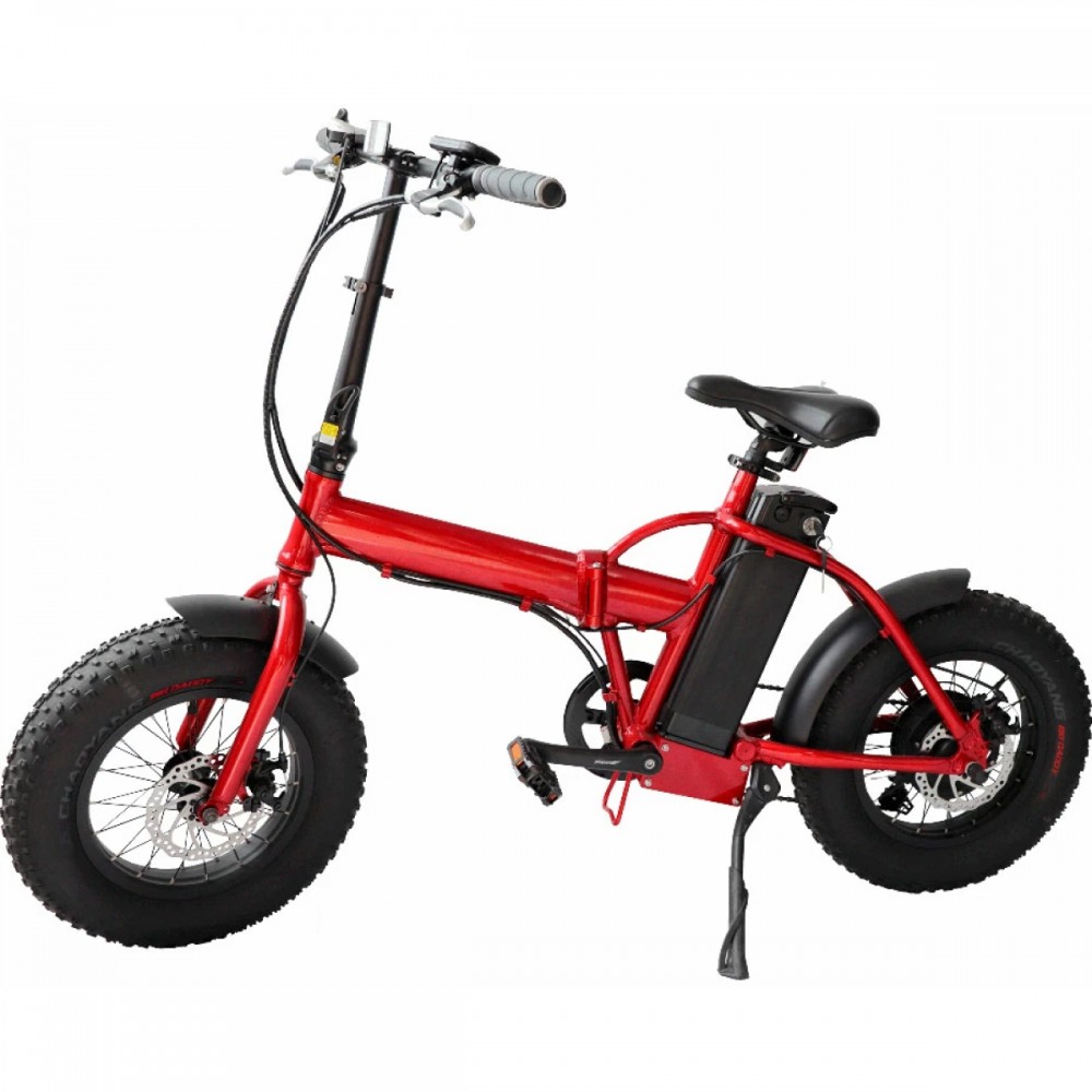 Электровелосипед электрофэтбайк складной Медведь Fold Mini 350 Красный 1