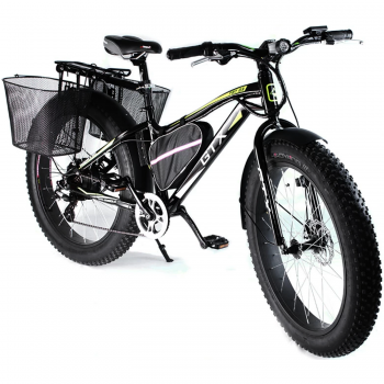 Электровелосипед электрофэтбайк GTX LBR-500 Черный