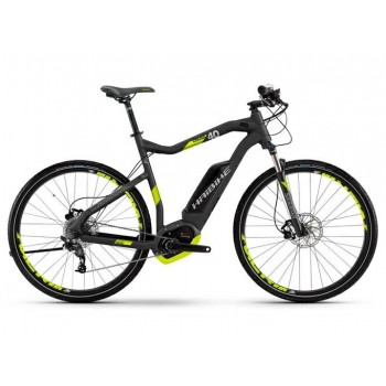 Электровелосипед Haibike XDURO Cross 4.0 черно-желтый