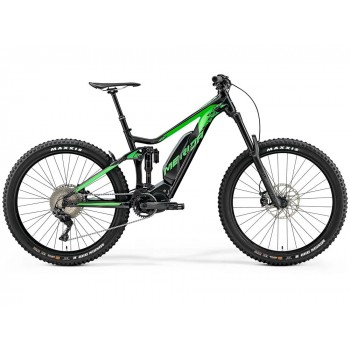 Электровелосипед Merida eOne-Sixty 900 27.5" черно-зеленый