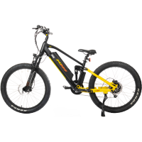 Электровелосипед Inobike Suv 2.0 (2022) черно-желтый