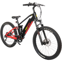 Электровелосипед Inobike Suv 2.0 (2022) черно-красный