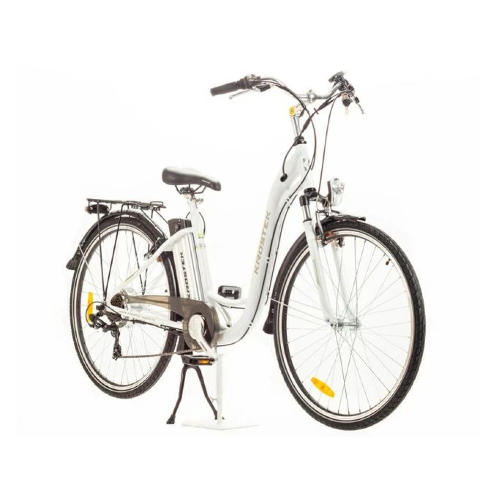 Электровелосипед KROSTEK ECO 2801 белый 5