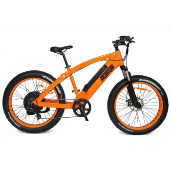 Электровелосипед электрофэтбайк Медведь 2.0 1500 оранжевый