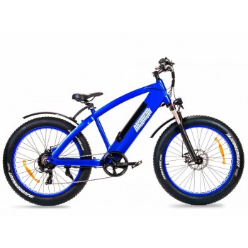 Электровелосипед электрофэтбайк Медведь 2.0 750 синий