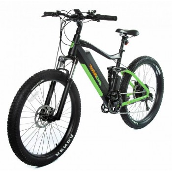 Электровелосипед Inobike Suv Черно-зеленый
