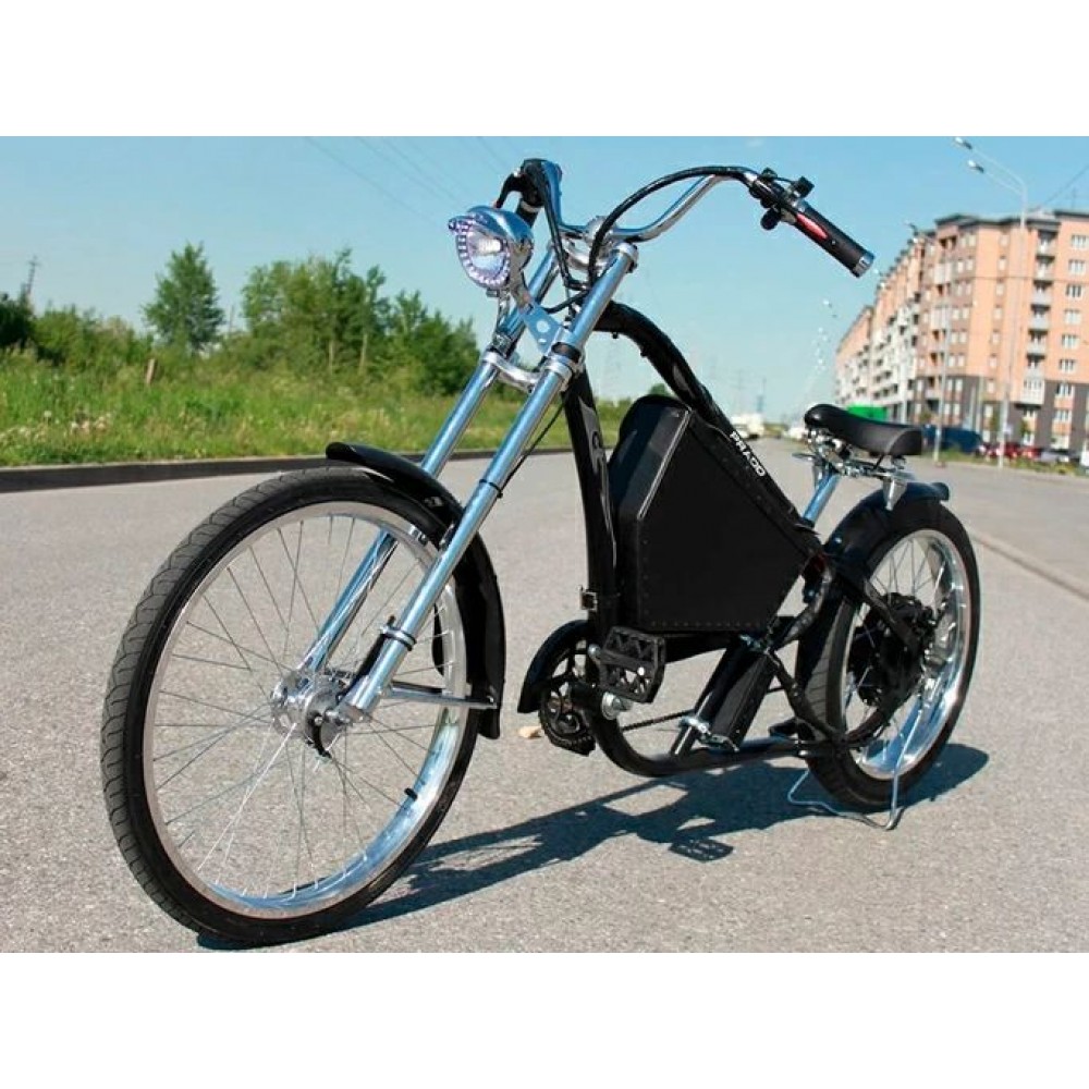 Электровелосипед электрочоппер Micargi Prado Extreme 1500W черный  1