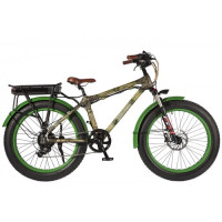 Электровелосипед Eltreco Nirvana Bamboo зеленый