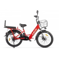 Электровелосипед GREEN CITY e-ALFA Fat Красный