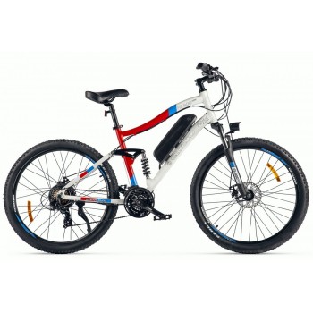 Электровелосипед велогибрид Eltreco FS900 new Триколор