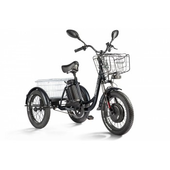 Электровелосипед электротрицикл Eltreco Porter Fat 500 Черный