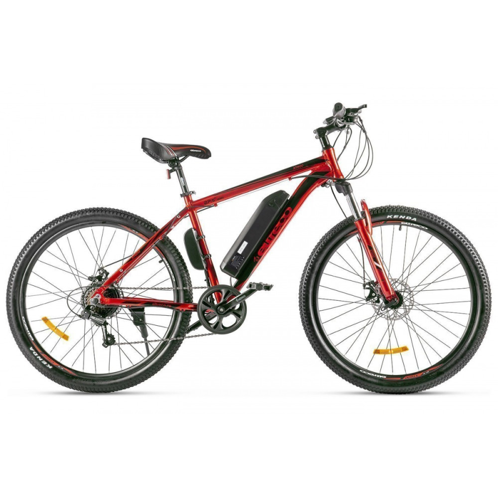 Электровелосипед велогибрид Eltreco XT 600 D Красно-черный