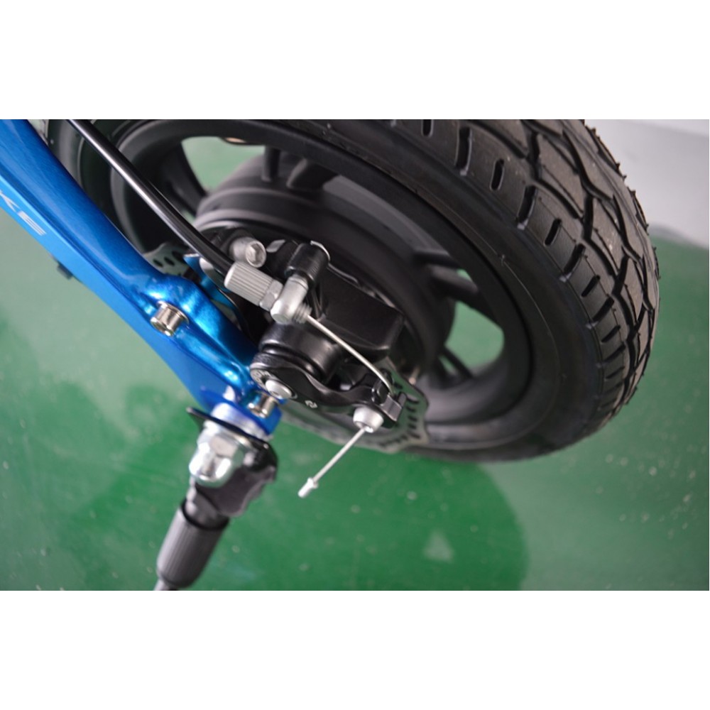 Электровелосипед GreenCamel Карбон XS (R12 250W 36V 7,8Ah LG) Carbon Синий 8