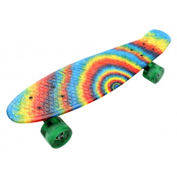 Пенни Борд с радужным рисунком Zippy skateboards Ultra Led