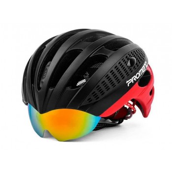 Шлем велосипедный PROMEND G3 черно-красный