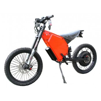 Электровелосипед Suringmax EM728000v2 черно-оранжевый 