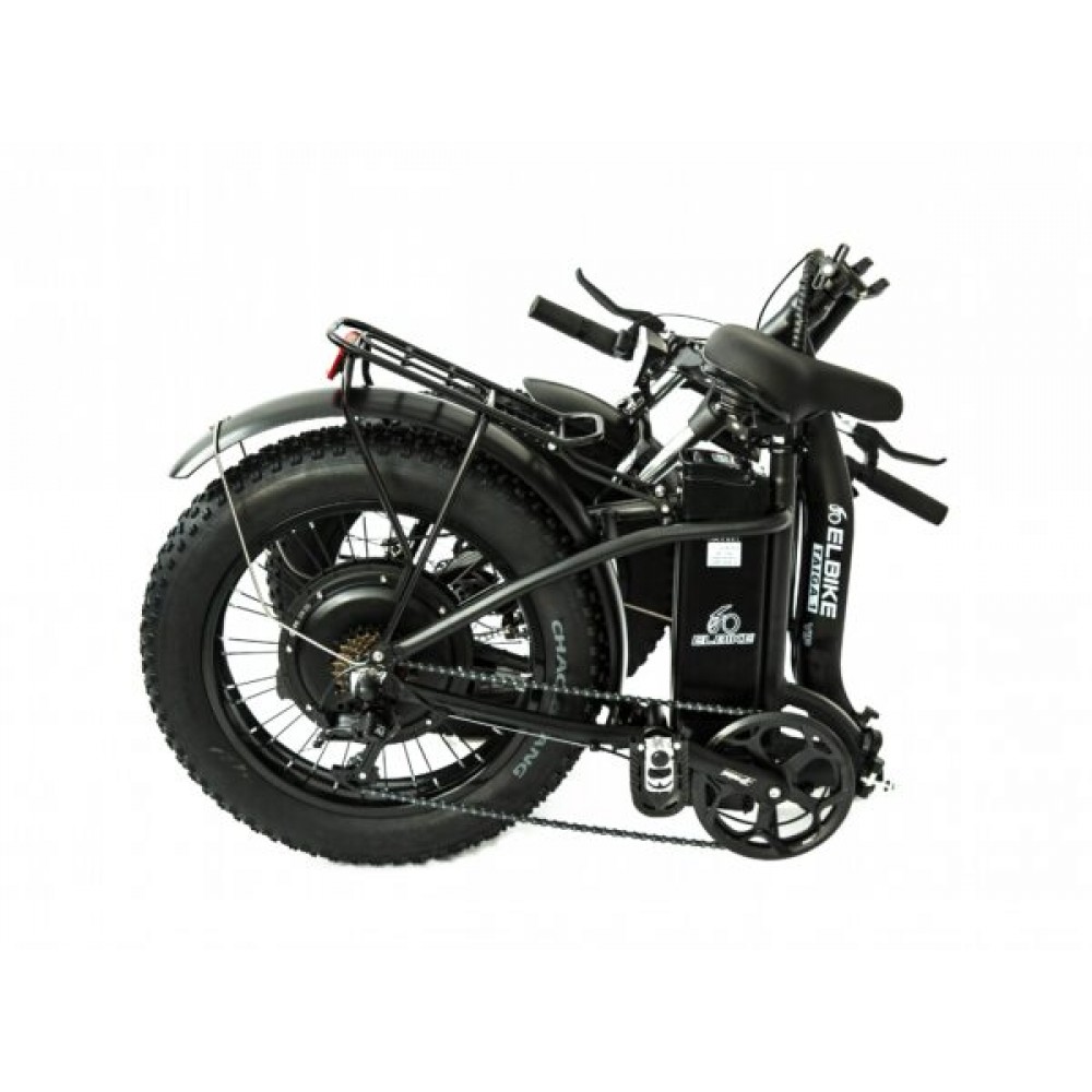 Электровелосипед электрофэтбайк Elbike TAIGA 1 Twix черный 7