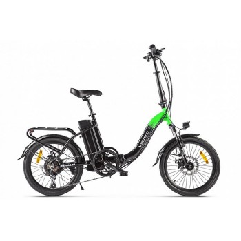 Электровелосипед Volteco FLEX зеленый-черный