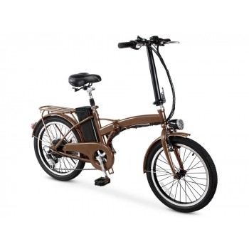 Электровелосипед Unimoto ONE коричневый