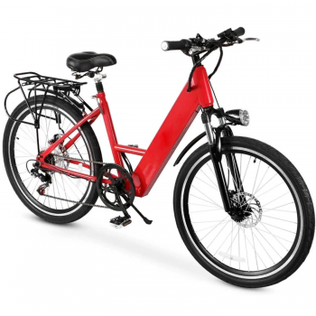 Электровелосипед Unimoto SMART красный