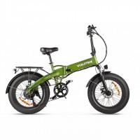 Электровелосипед велогибрид VOLTRIX City FAT 20 Зелёный